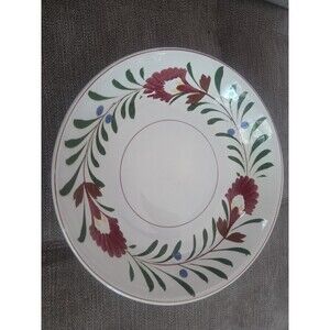 Vintage Ideal Ironstone China Serving Bowl Kings Court Pattern IDI2 11.25"